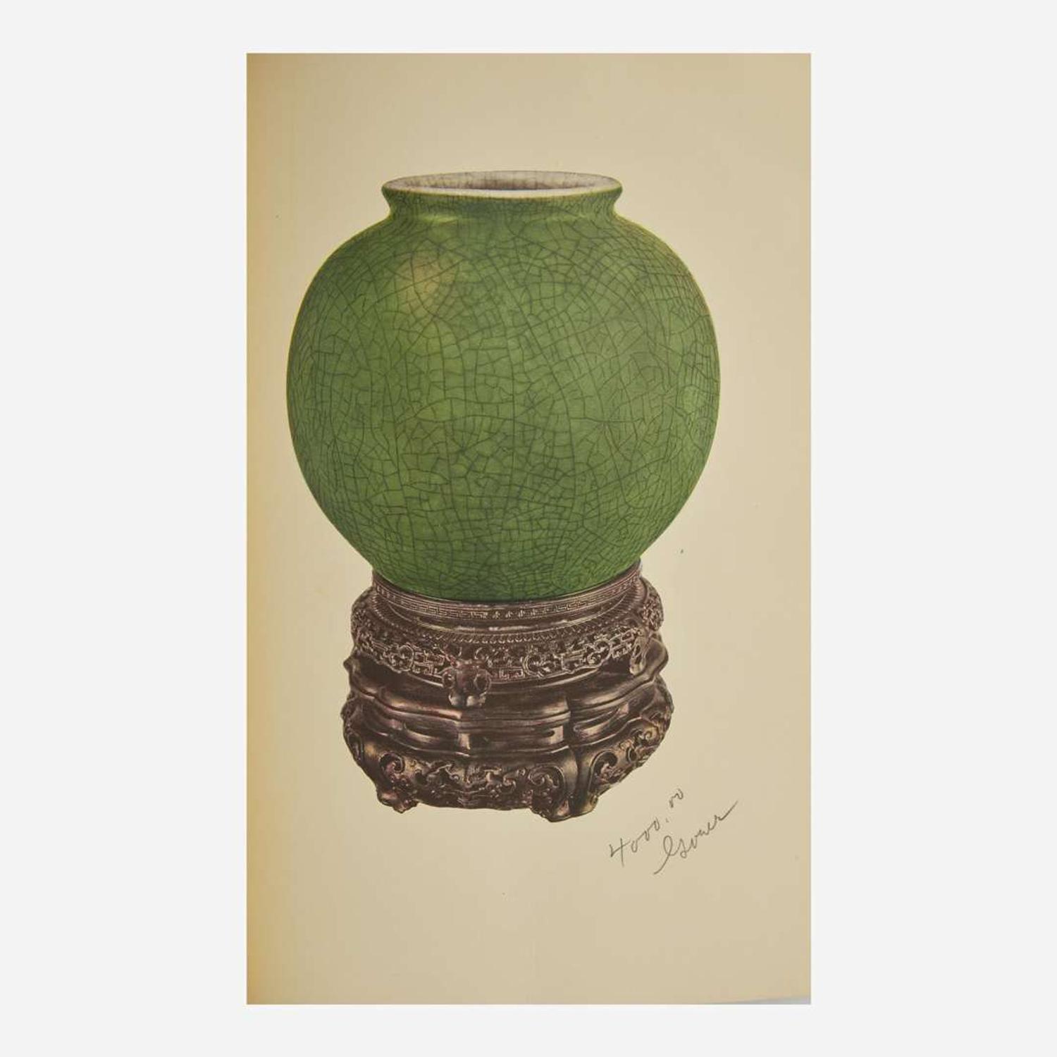 Two early Asian Arts auction catalogues, American Art Galleries, New York 圖錄兩冊 1914, 1916