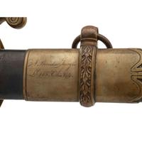 Ames Model 1850 Staff & Field Officer's Sword Inscribed to Lt. Albion W. Tourgee - 105th OH Infantry - Captured by John Hunt Morgan's Raiders