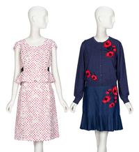 Oscar de la Renta & Carolina Herrera, Two Ensembles