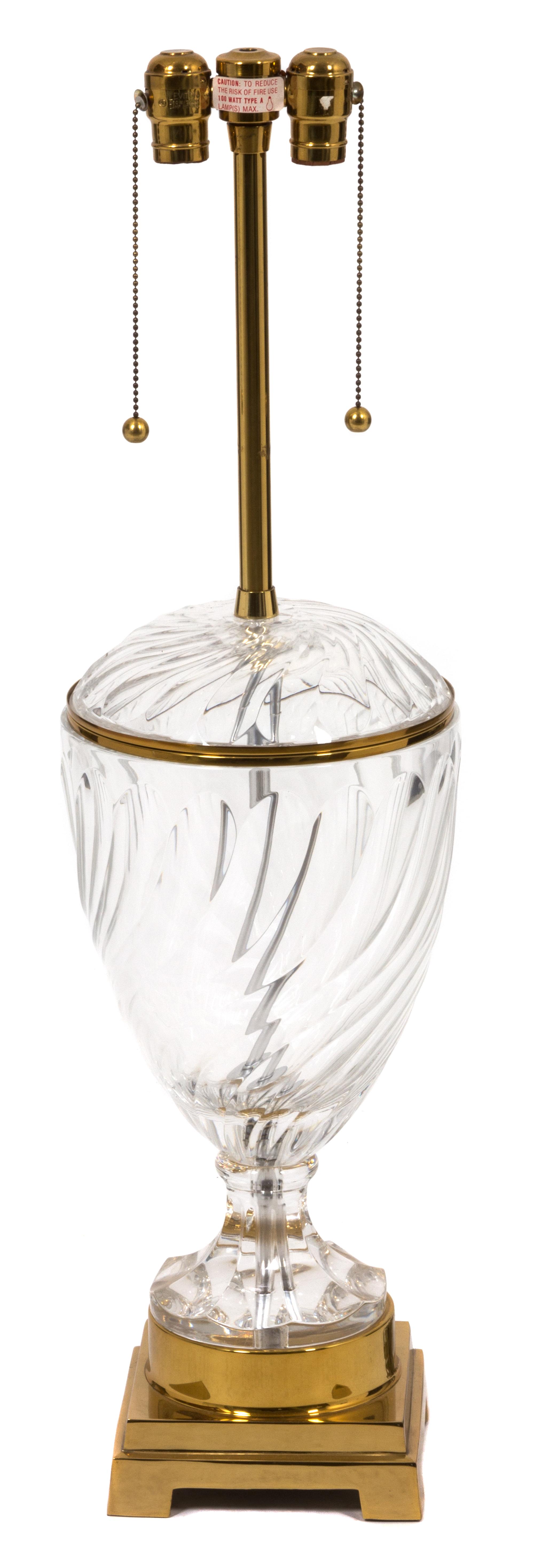 A Murano Glass Table Lamp Height 38 inches. — 20TH CENTURY