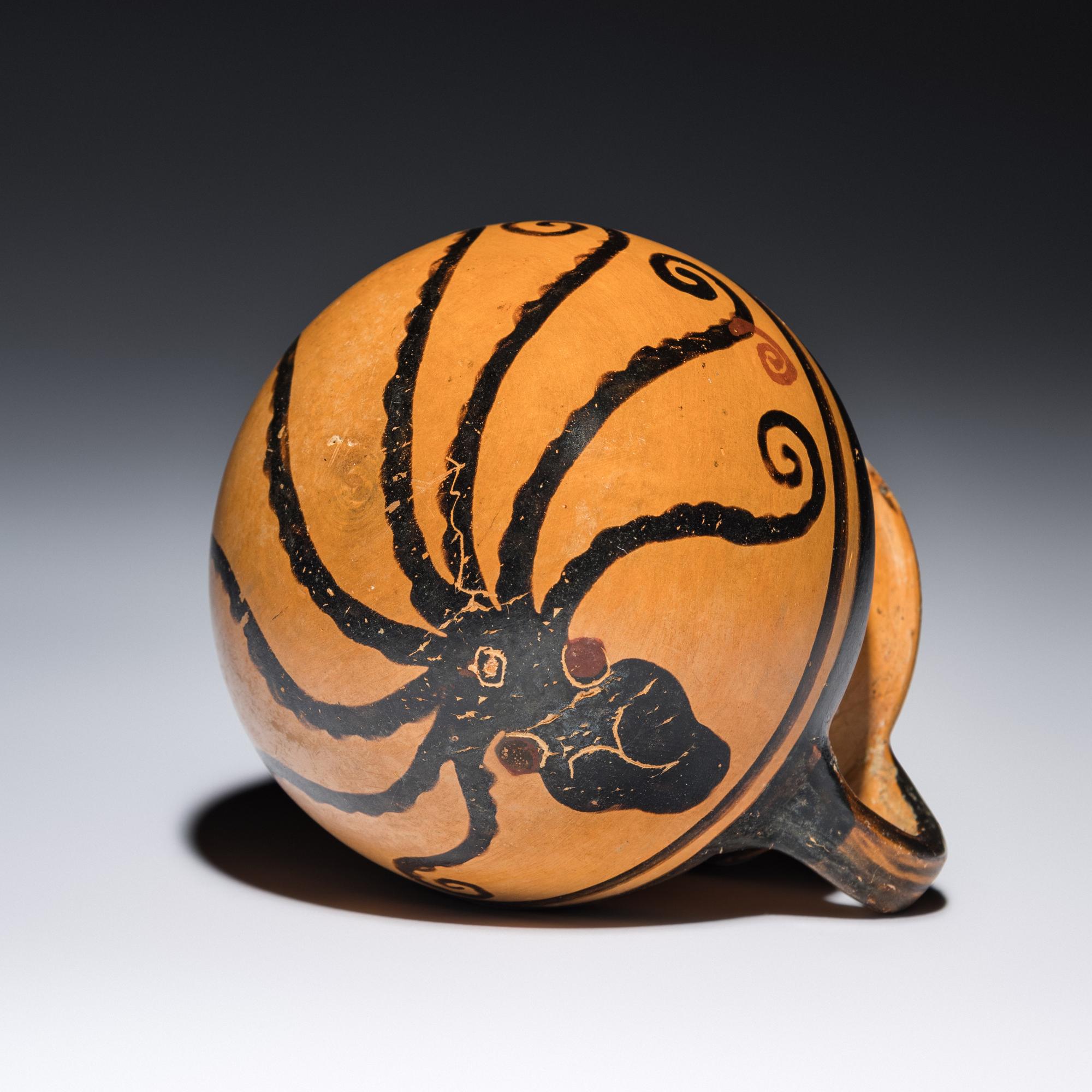 A Greek Black-Figured Mug with an Octopus