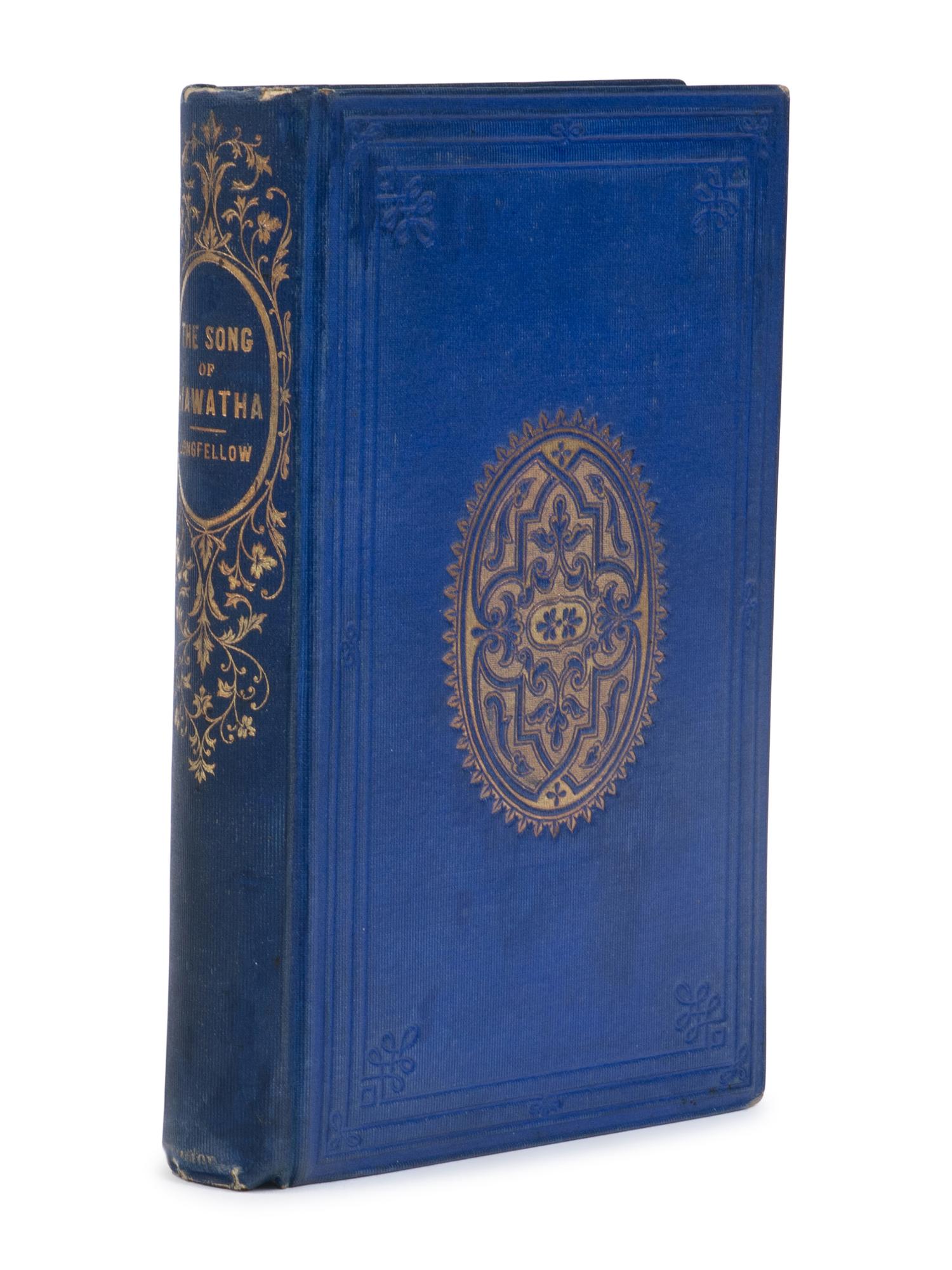 LONGFELLOW, Henry Wadsworth (1807-1882). Autograph manuscript quotation signed ("Henry W. Longfellow"), a fair copy, of the last stanza of "The Song of Hiawatha," [Cambridge], 15 May 1876.