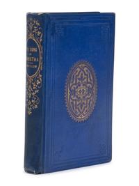 LONGFELLOW, Henry Wadsworth (1807-1882). Autograph manuscript quotation signed ("Henry W. Longfellow"), a fair copy, of the last stanza of "The Song of Hiawatha," [Cambridge], 15 May 1876.
