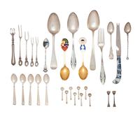 A Collection of Assorted Continental and Other Silver Articles