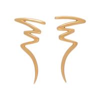 TIFFANY & CO., PALOMA PICASSO, YELLOW GOLD ‘ZIG ZAG’ SET
