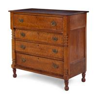 A Classical Maple Chest of Drawers