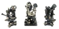 A Group of Three Theodolites Length of longest scope 9 1/2 inches. — 20TH CENTURY