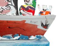 Figures in a Boat (Christmas Toy)