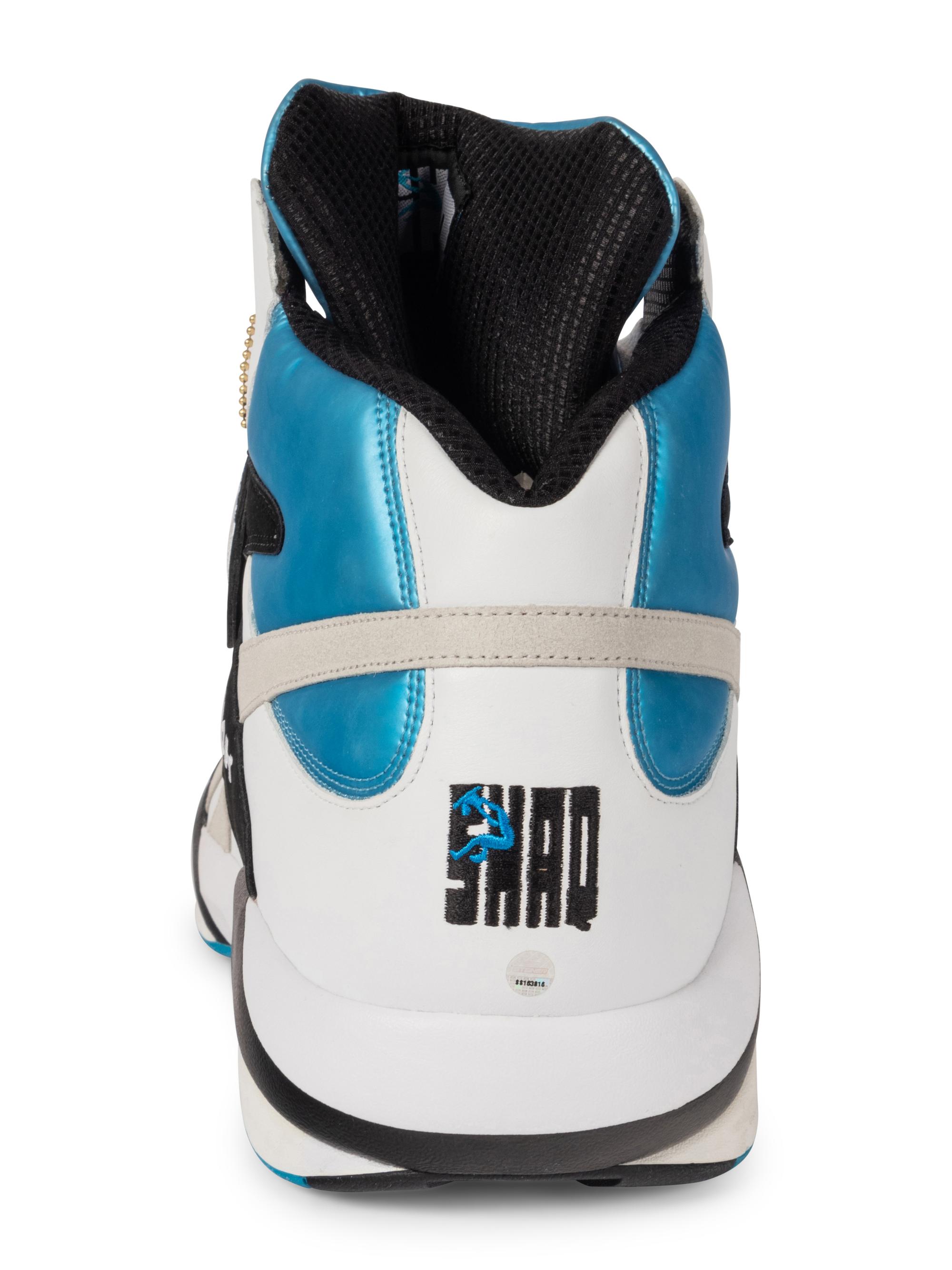 A Shaquille O'Neal Signed Autograph Reebok Size 22 Basketball Shoe (Steiner),