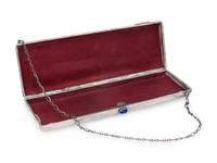 A Russian Silver and Cabochon Mounted Purse