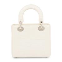 Christian Dior, Small Lady Dior in Off-White Alligator