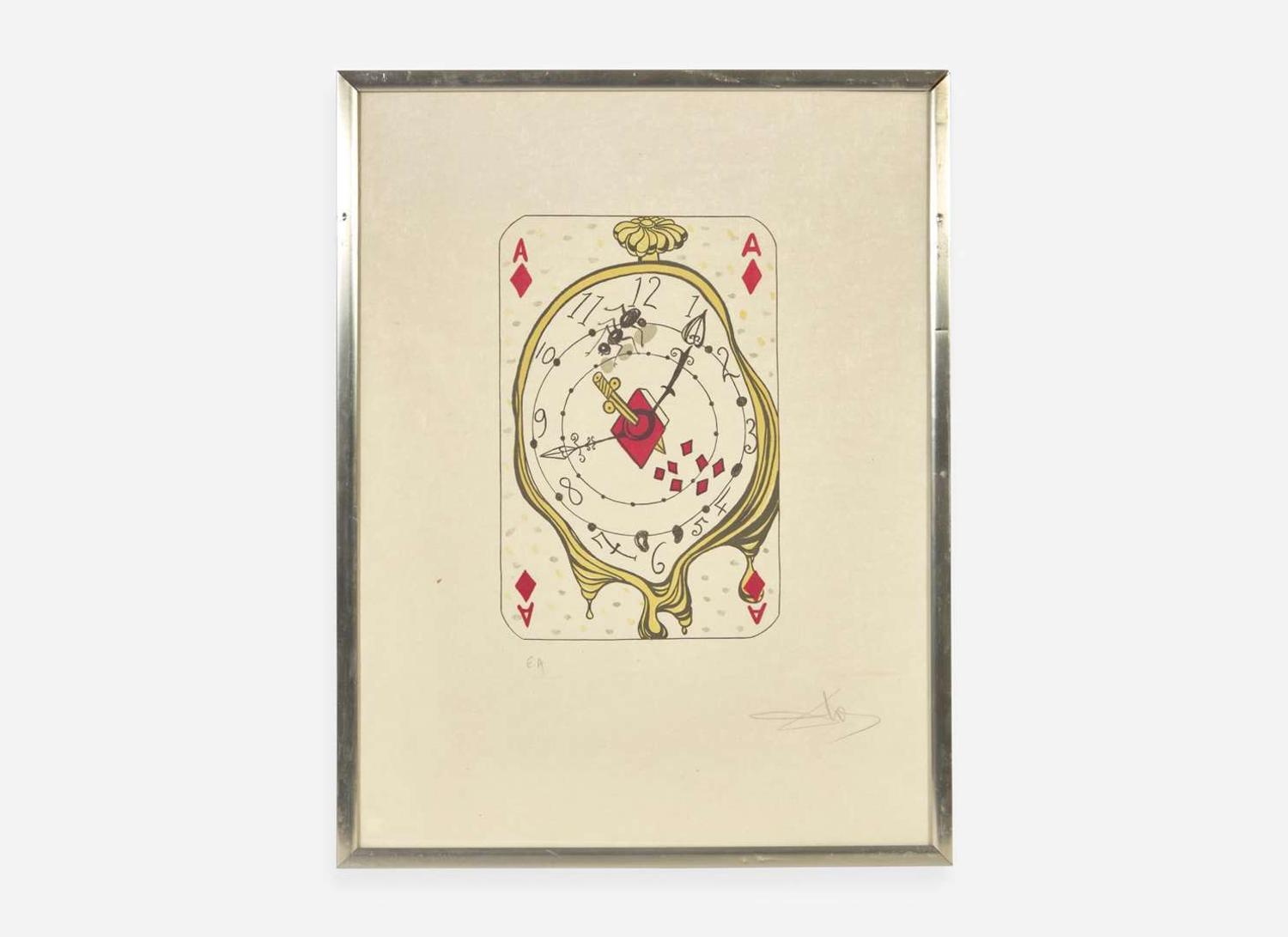 Salvador Dalí (Spanish, 1904-1989), Playing Cards (Ace of Diamonds)