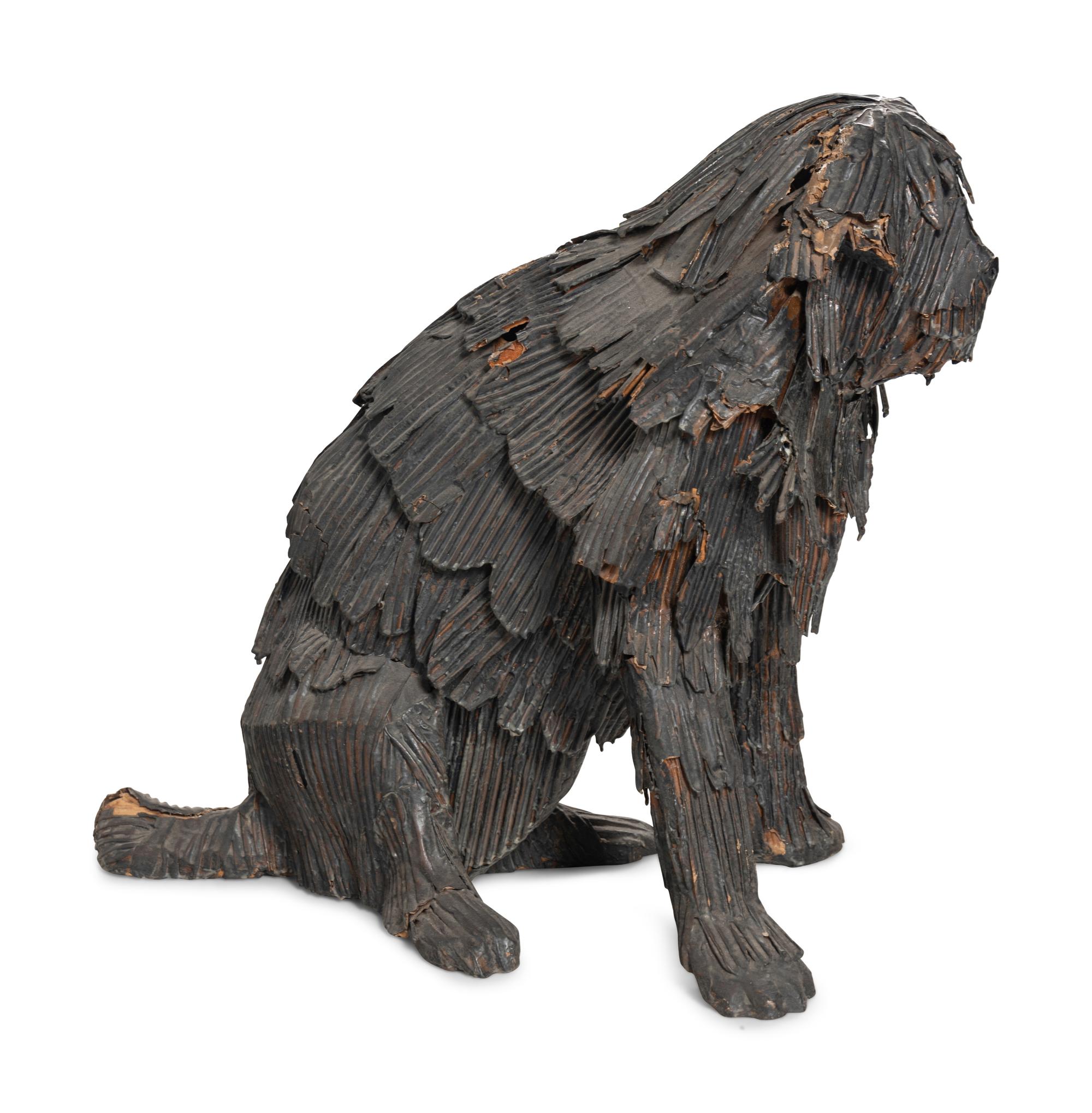 A Papier Mache Hungarian Puli