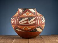 Acoma Four Color Polychrome Olla