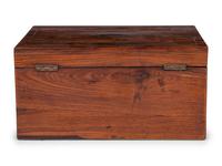 A Regency Brass Mounted Rosewood Letter Box