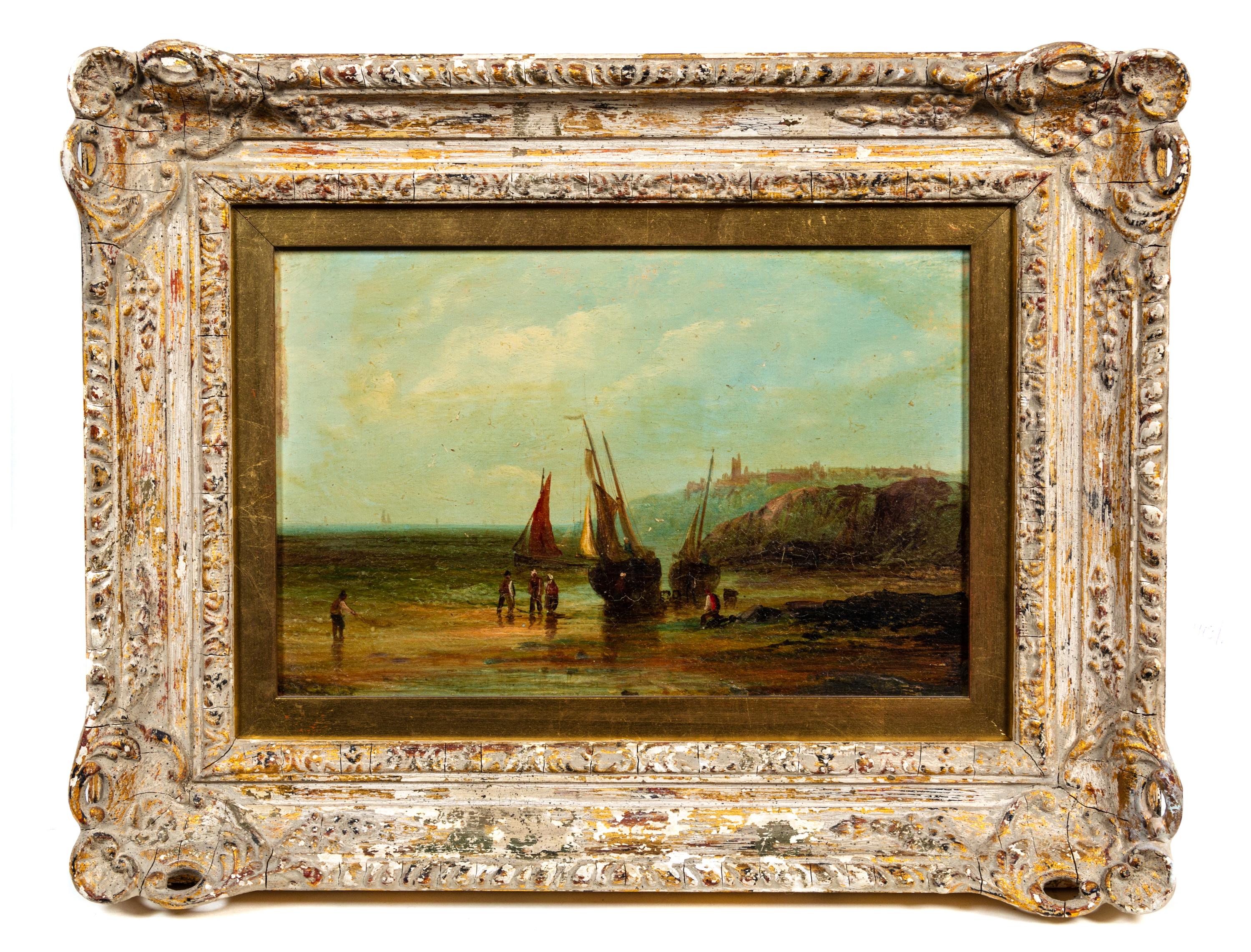 Dutch School, (19th Century), Shorelines (two works)