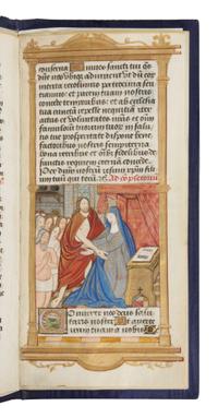 MASTER OF THE PARISIAN ENTRIES (JEAN COENE IV) (Paris, active 1500–1520) Book of Hours, in Latin, illuminated manuscript on parchment [France, Paris, c. 1500–1510]