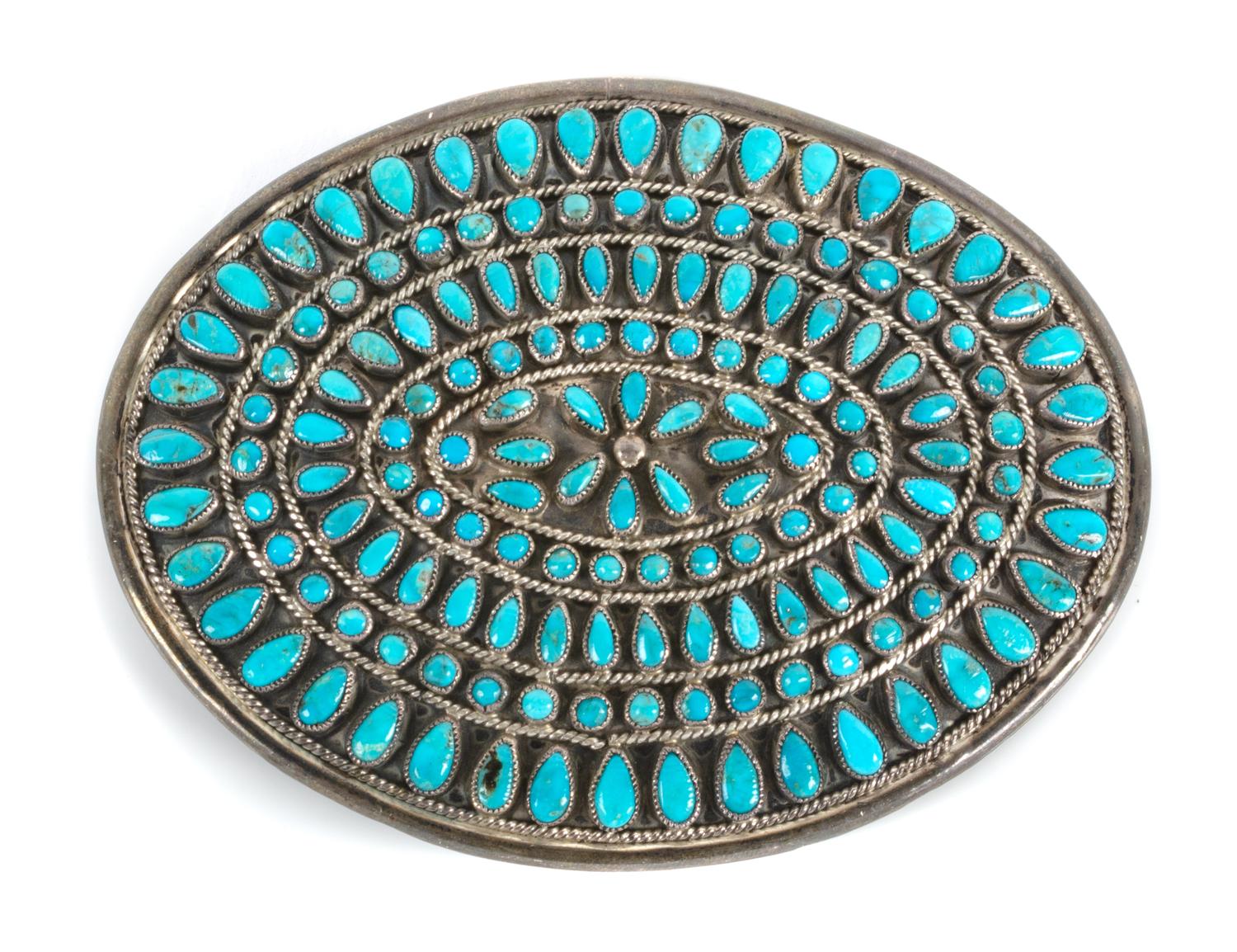 J.M. Begay Height 3 1/4 x width 4 1/4 inches — (Navajo, 20th Century)