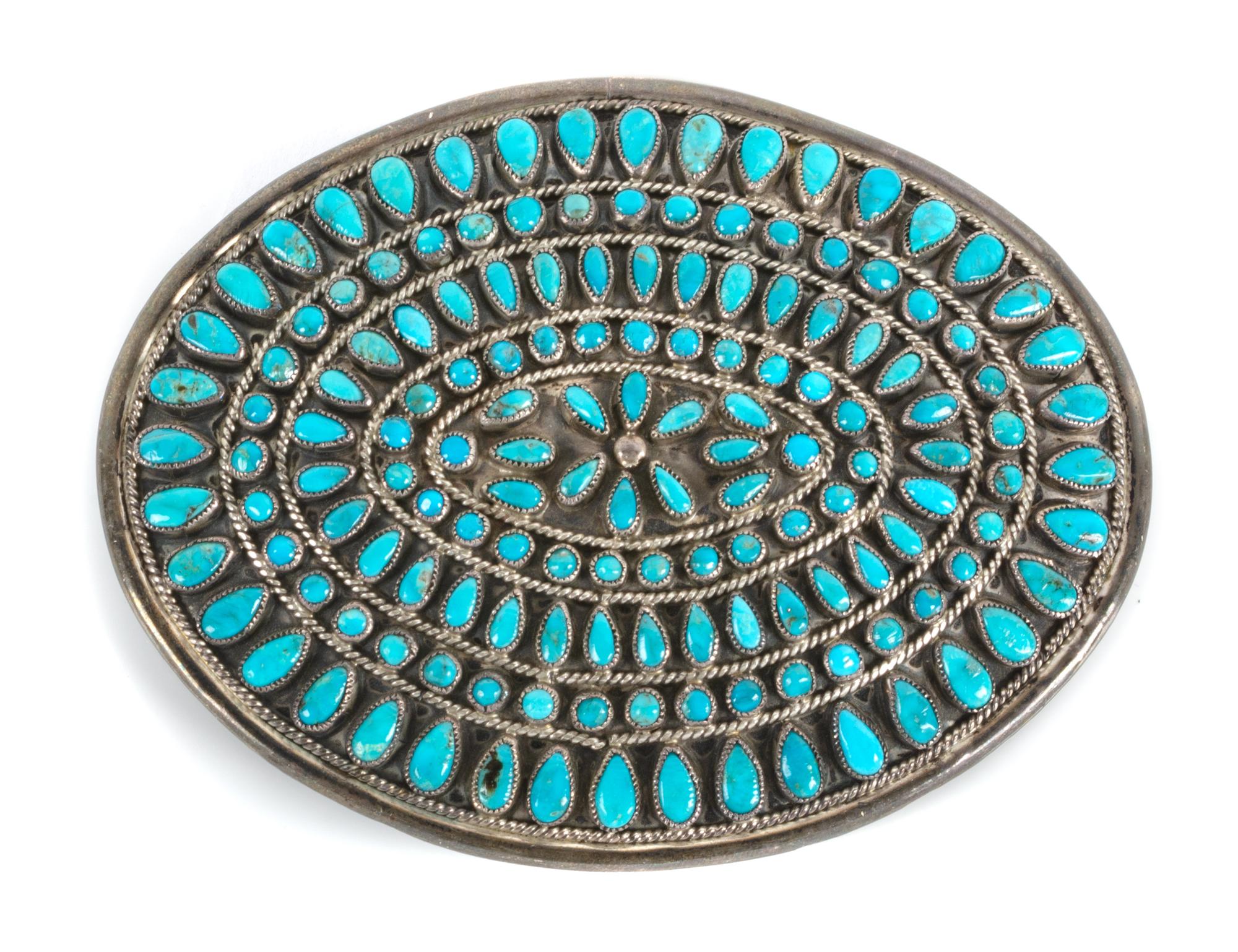 J.M. Begay Height 3 1/4 x width 4 1/4 inches — (Navajo, 20th Century)