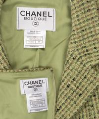 Chanel Tweed Two-Piece Skirt Suit, Fall 1997