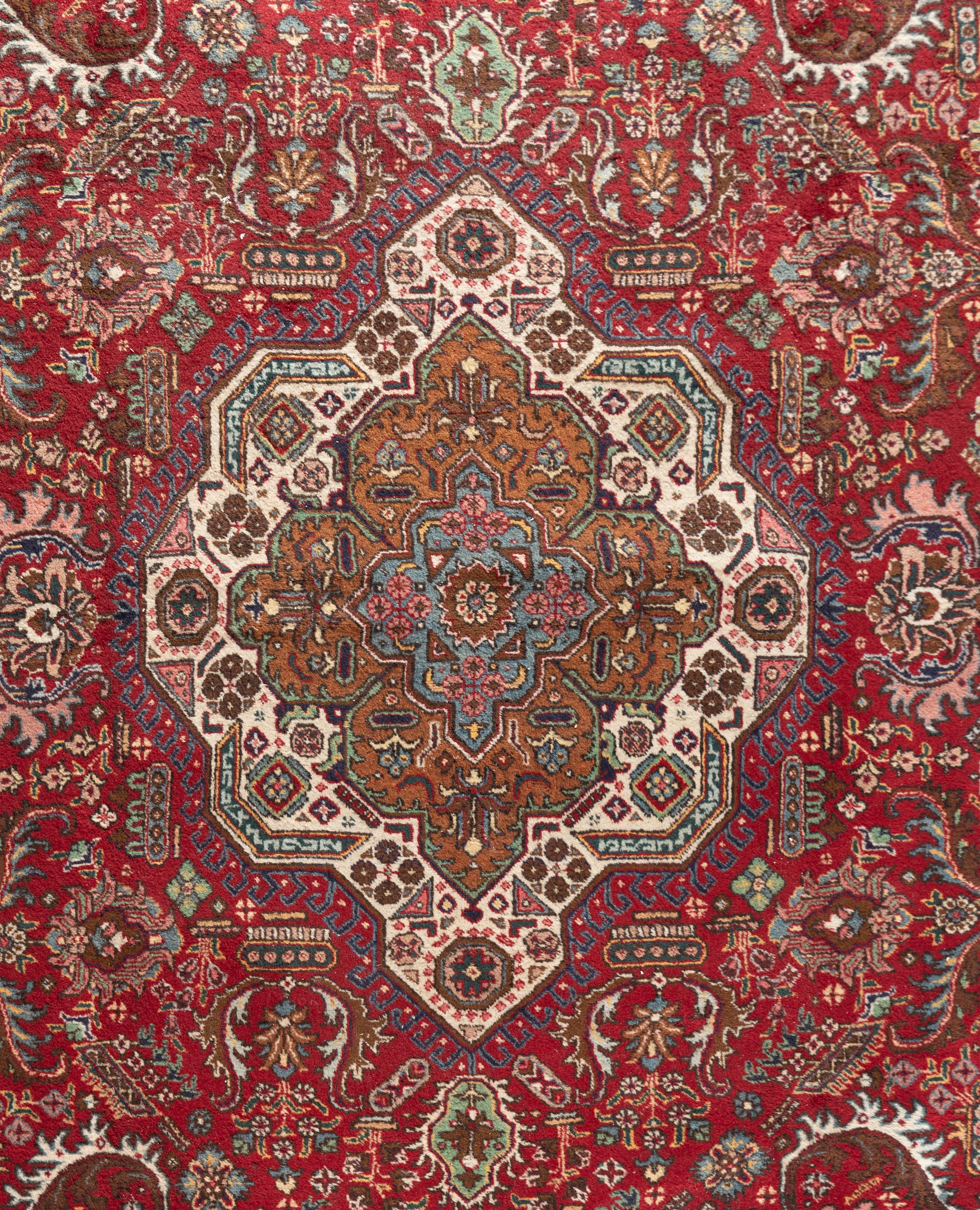 A Hamadan Wool Rug