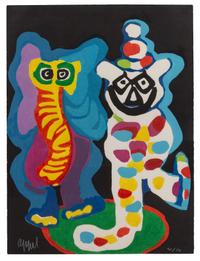 Karel Appel, (Dutch, 1921-2006), Circus (Volume I), 1978 (a group of ten prints)