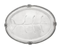 A Mexican Silver Well-and-Tree Serving Platter