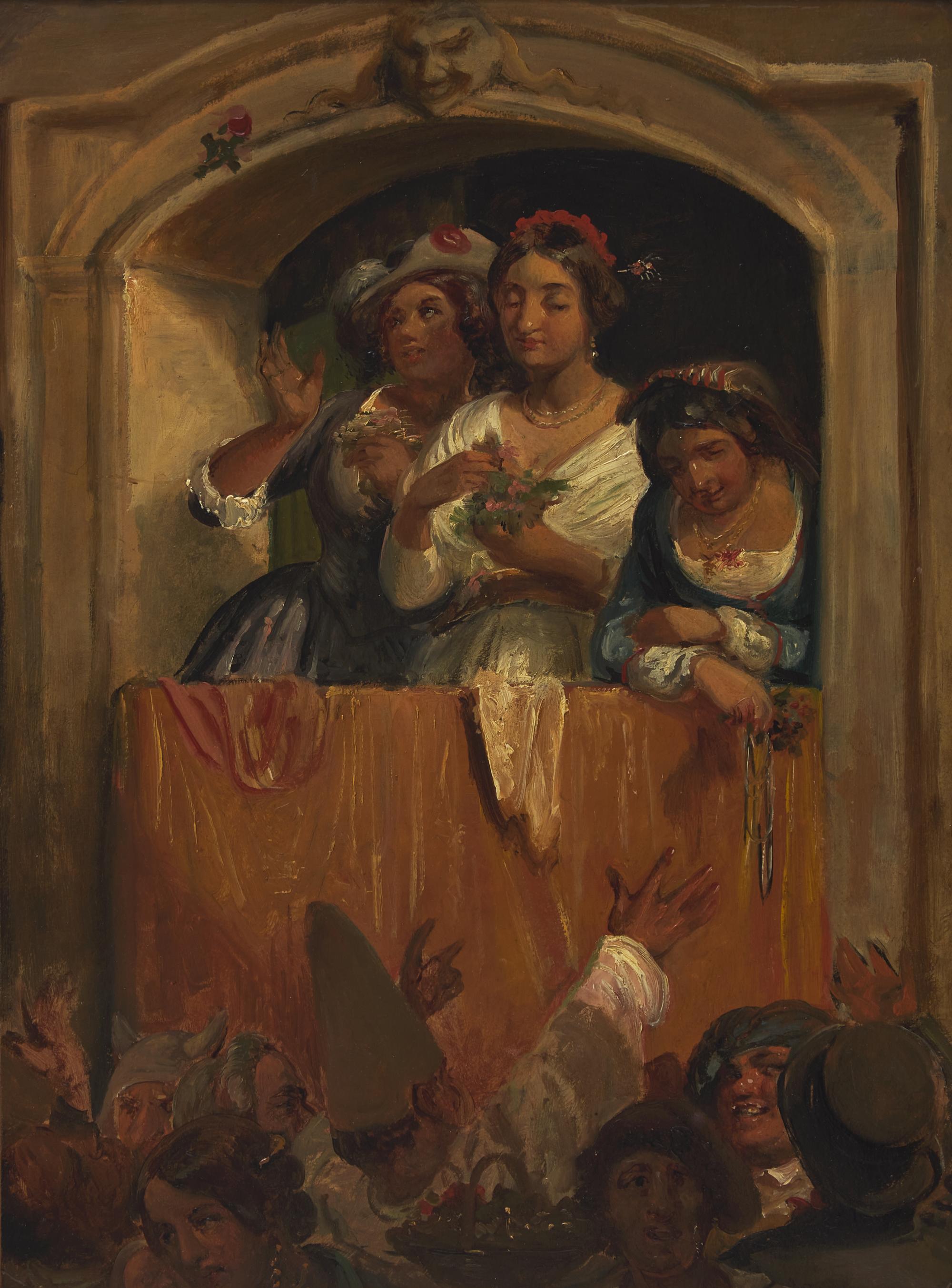 Women at Roman Carnival