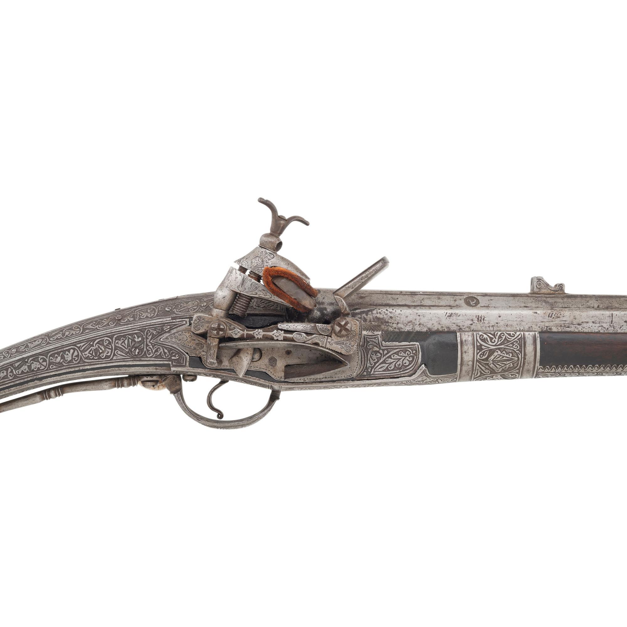 Albanian Tanchika Miquelet Musket Signed Lazari Cominaz
