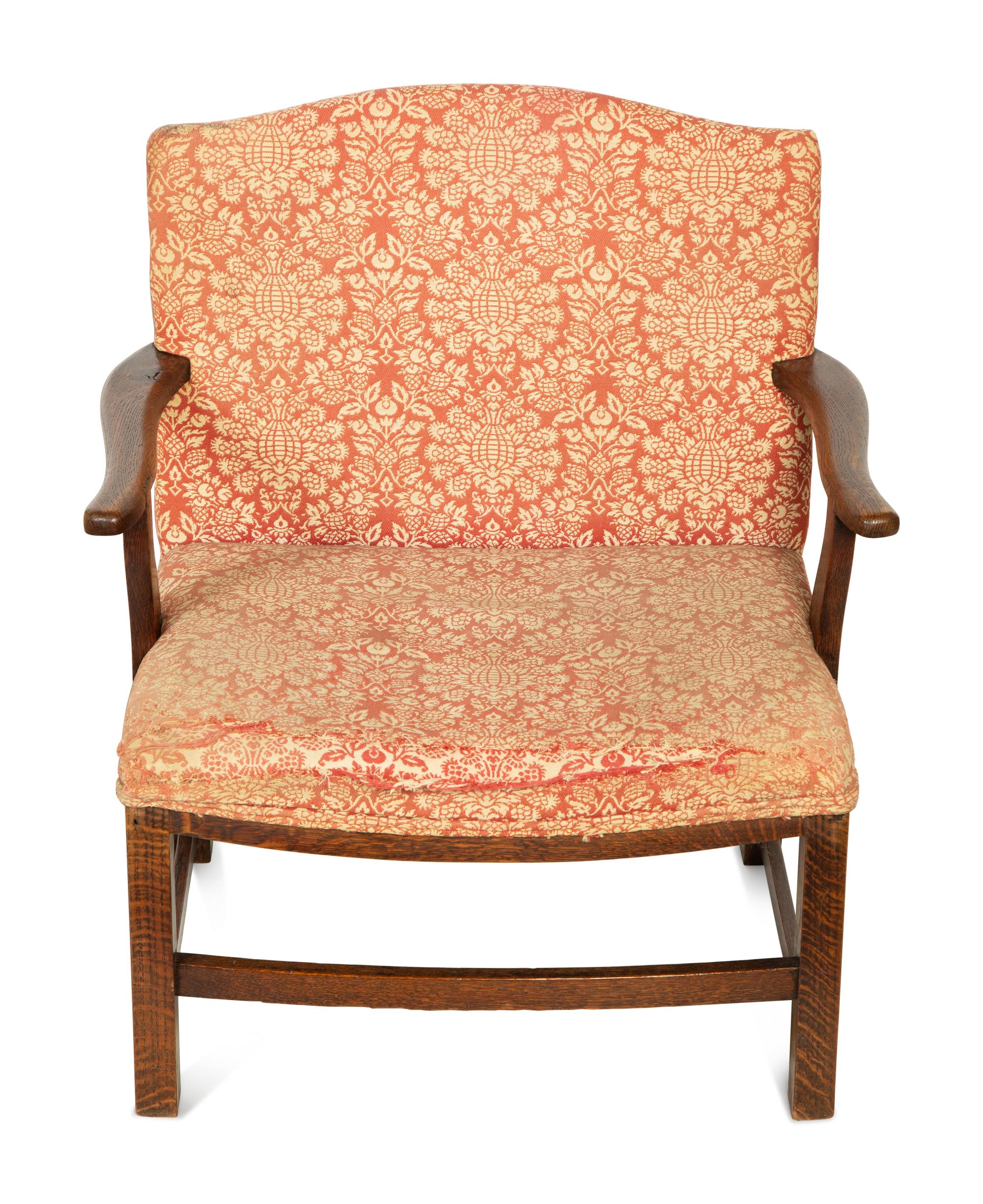Two George III Style Mahogany Child's Chairs