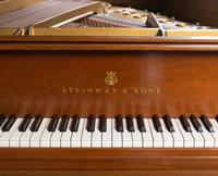 A Steinway and Sons Model M Grand Piano