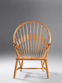 Peacock Lounge Chair Johannes Hansen, Denmark