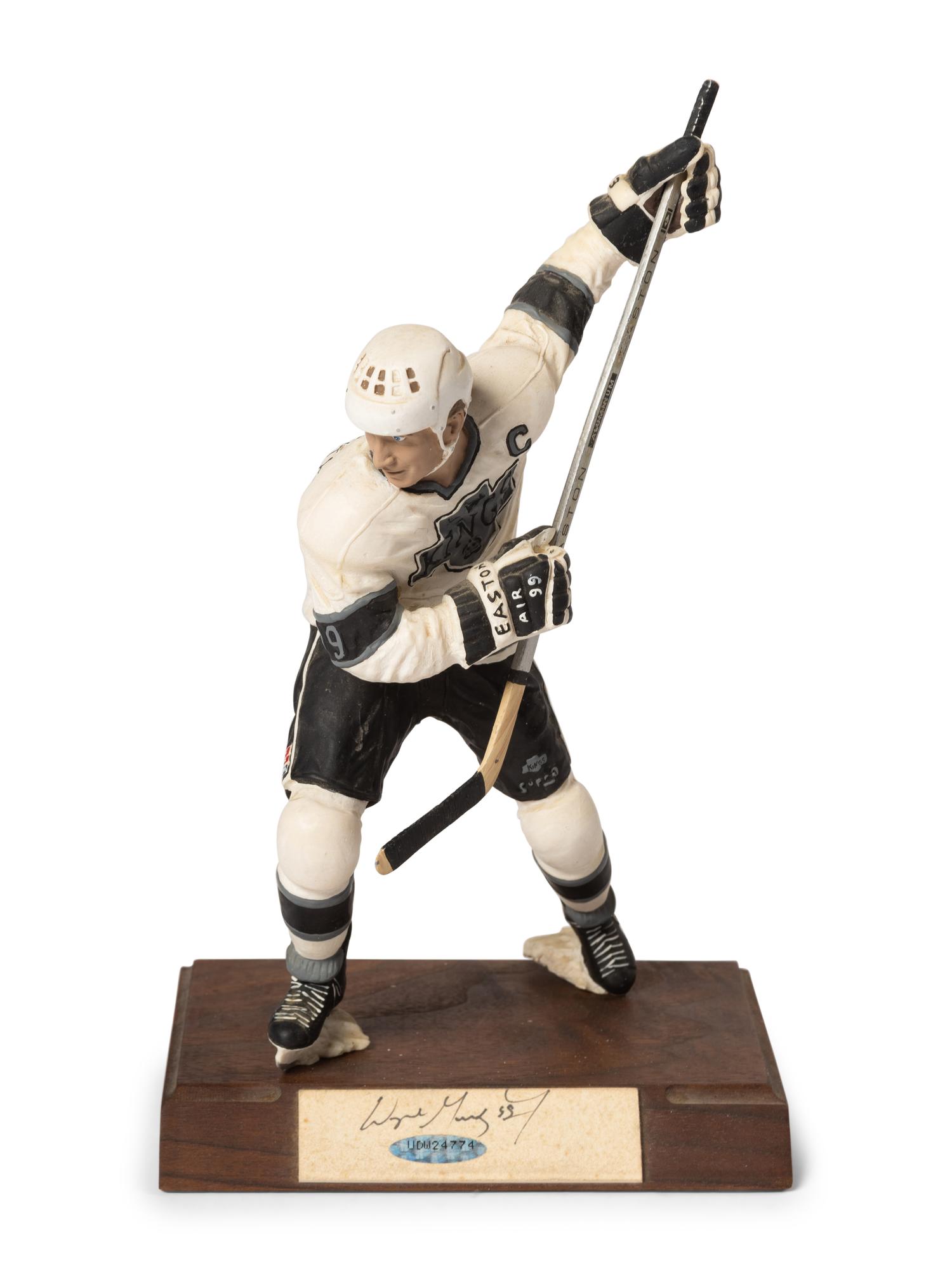 A Wayne Gretzky Signed Autograph Salvino Figure,