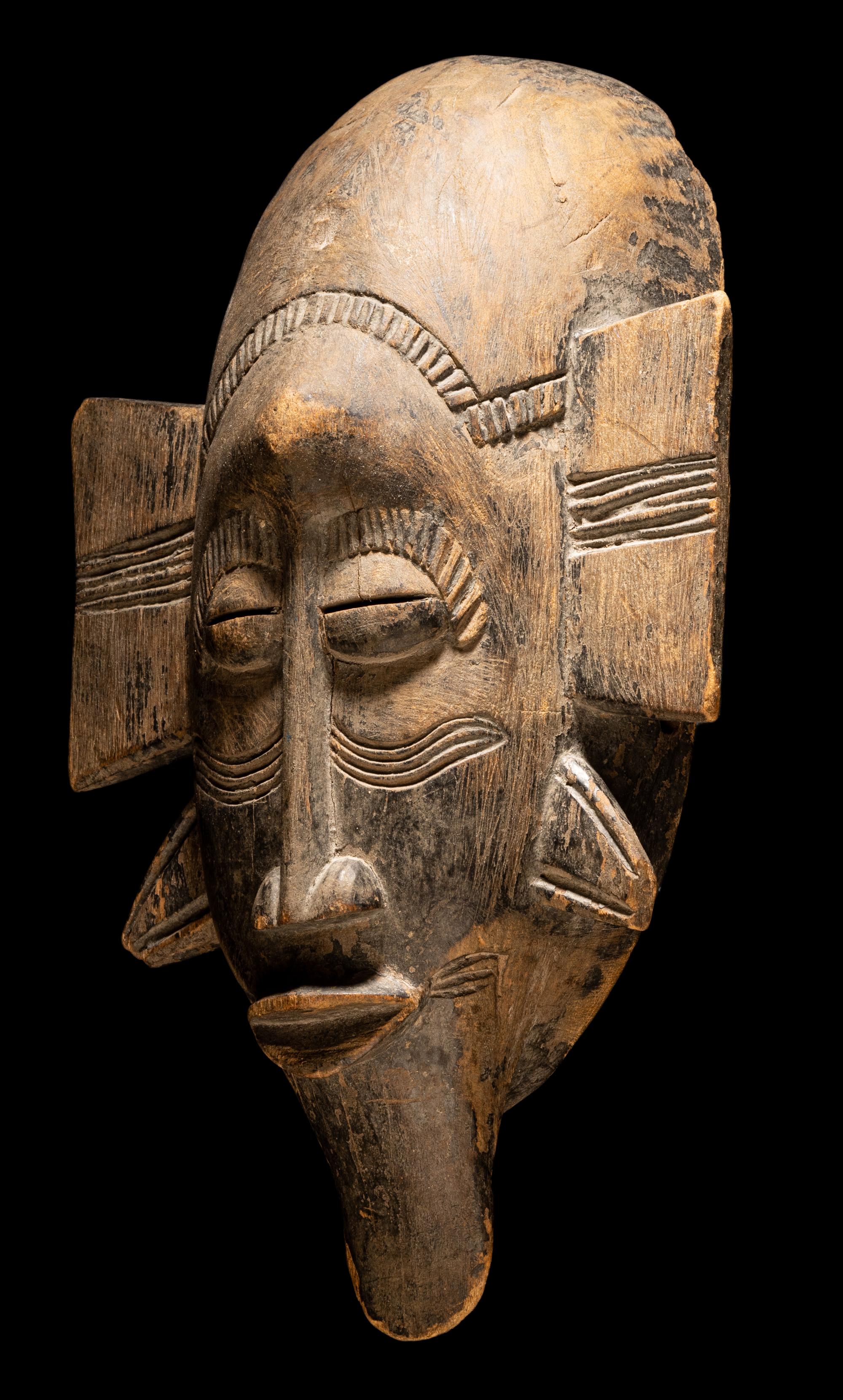Three Senufo Wood Masks