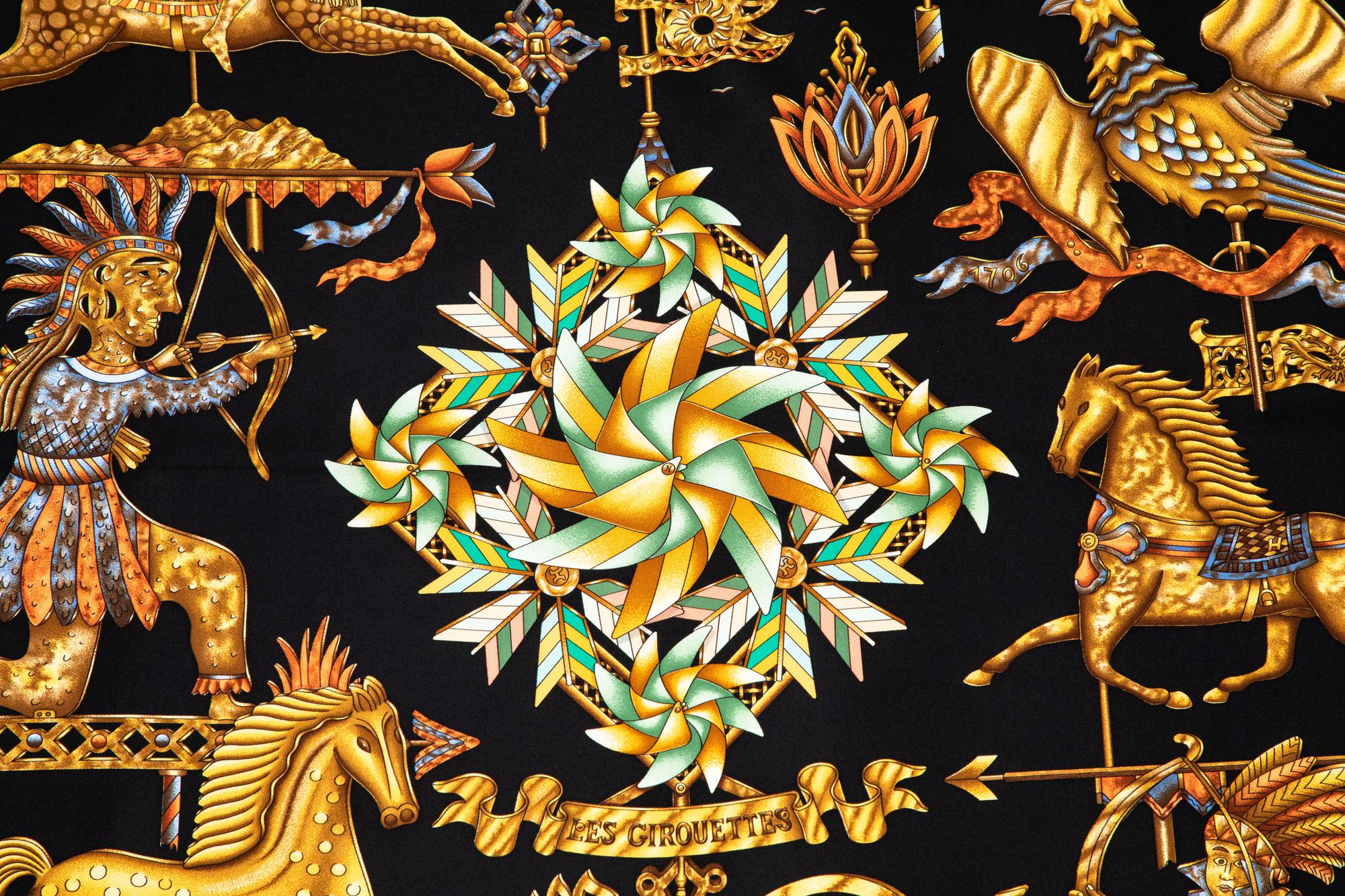 Hermès 90cm Silk Scarf