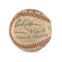 A 1942 St. Paul Stars Team Signed Autograph Baseball