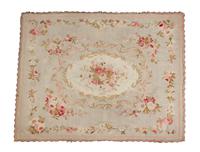 An Aubusson Needlework Rug — 20TH CENTURY