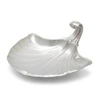 An American Silver Shell-Form Dish