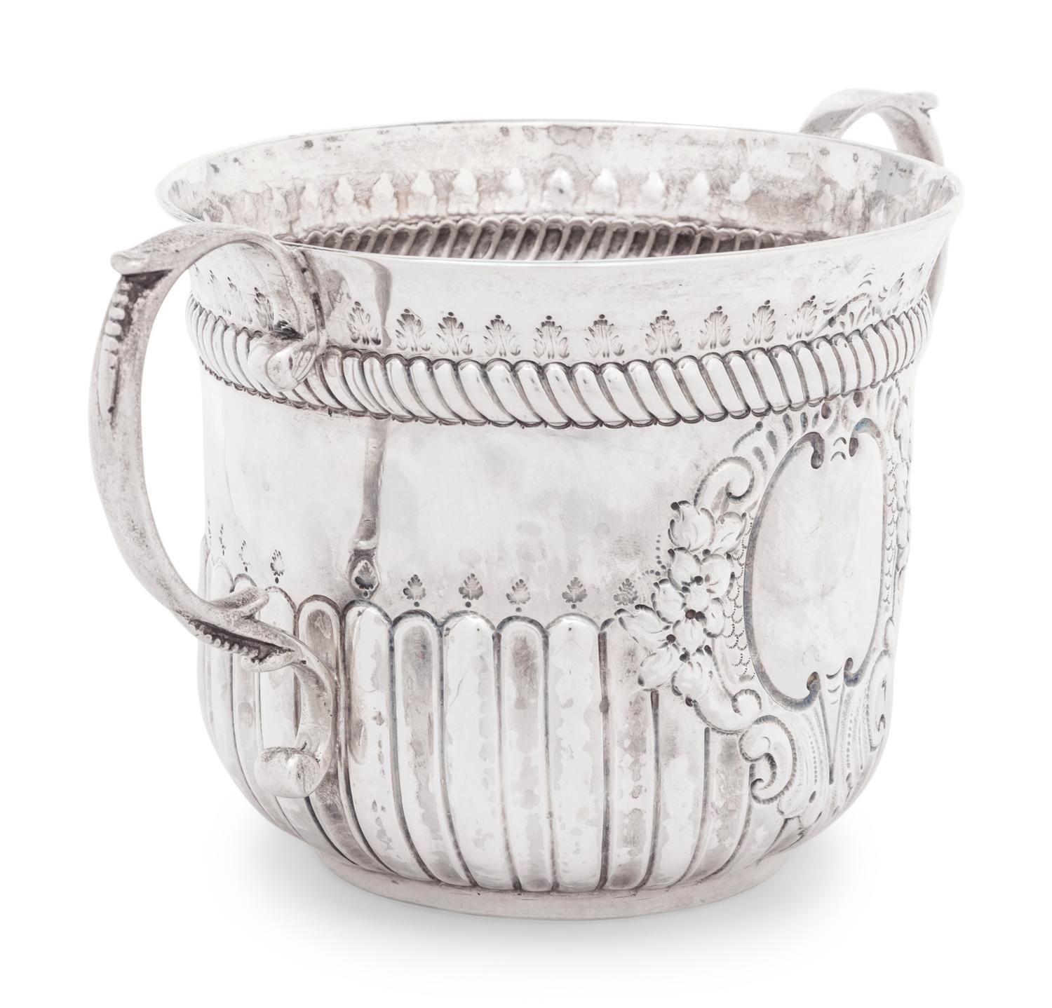 A George III Silver Caudle Cup