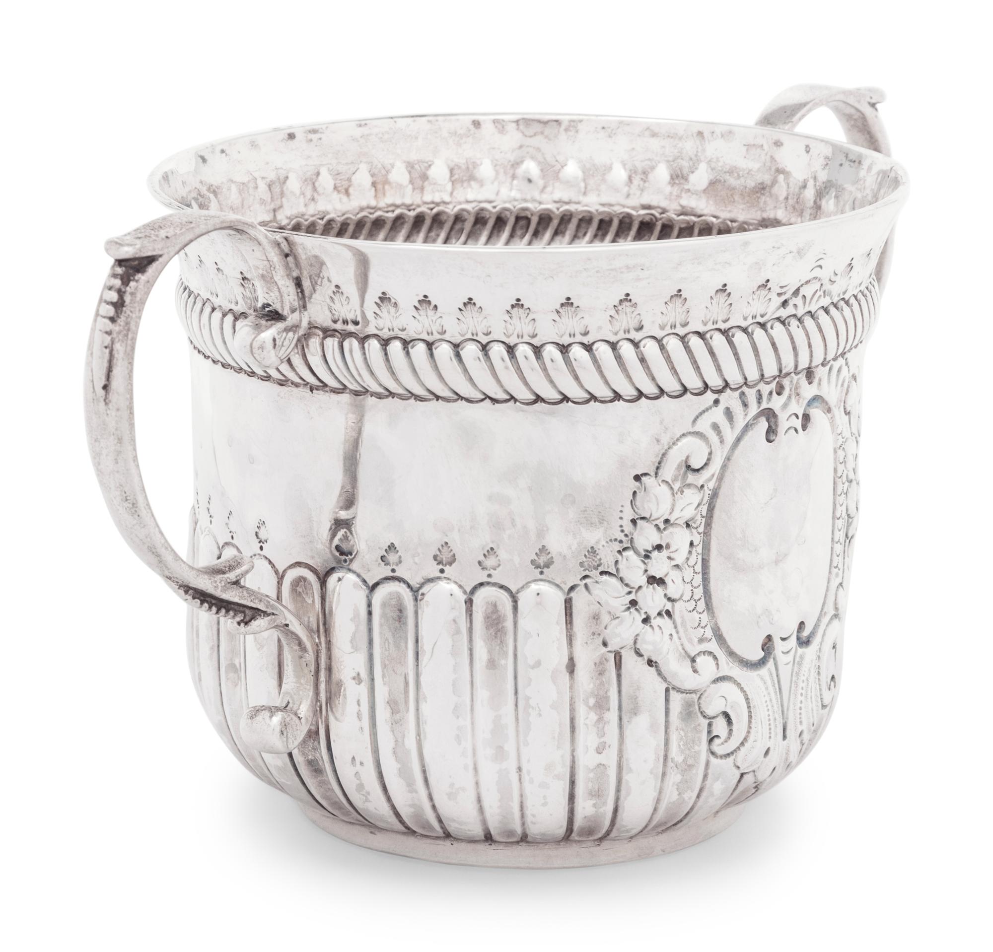 A George III Silver Caudle Cup