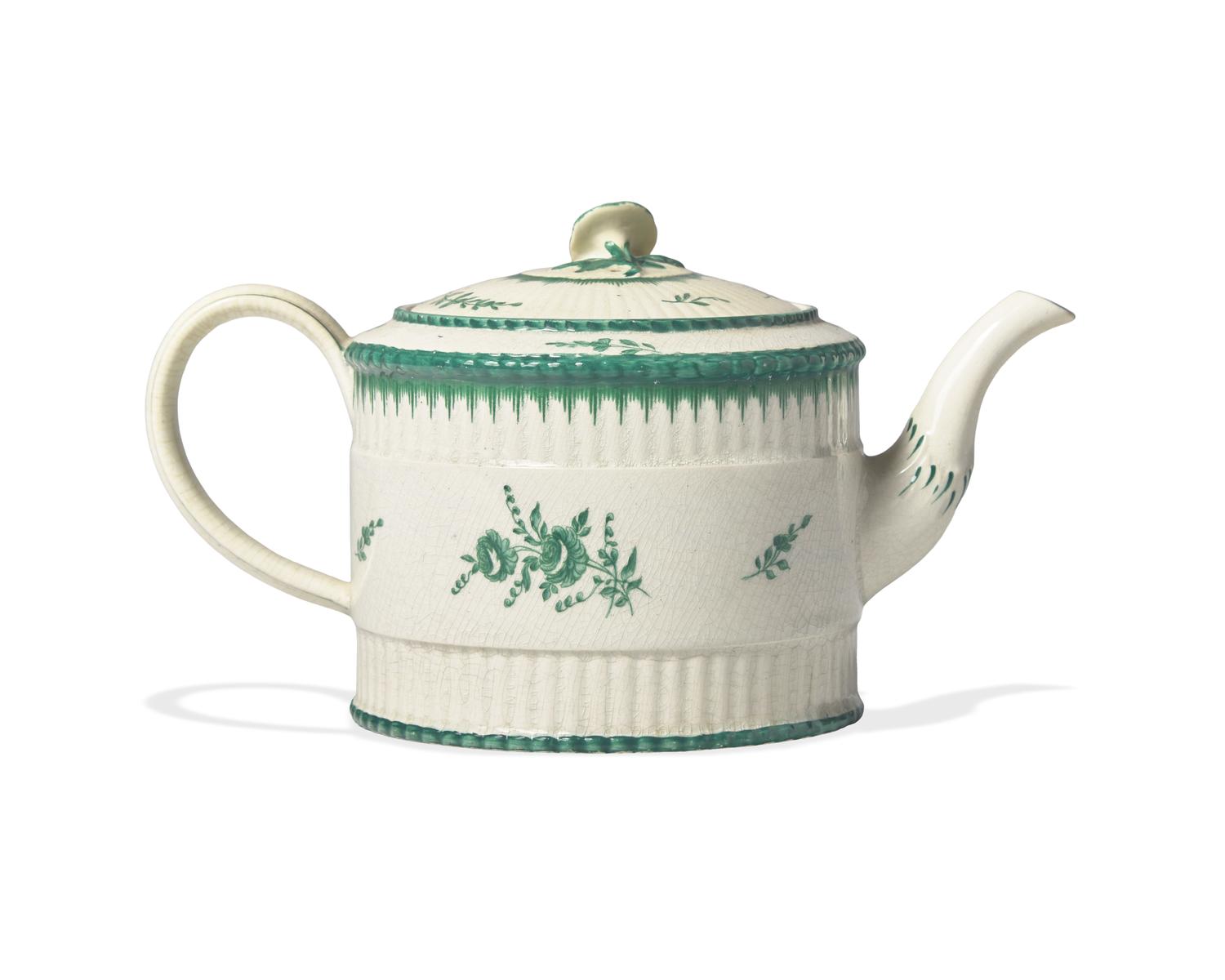 A Wedgwood Creamware Teapot