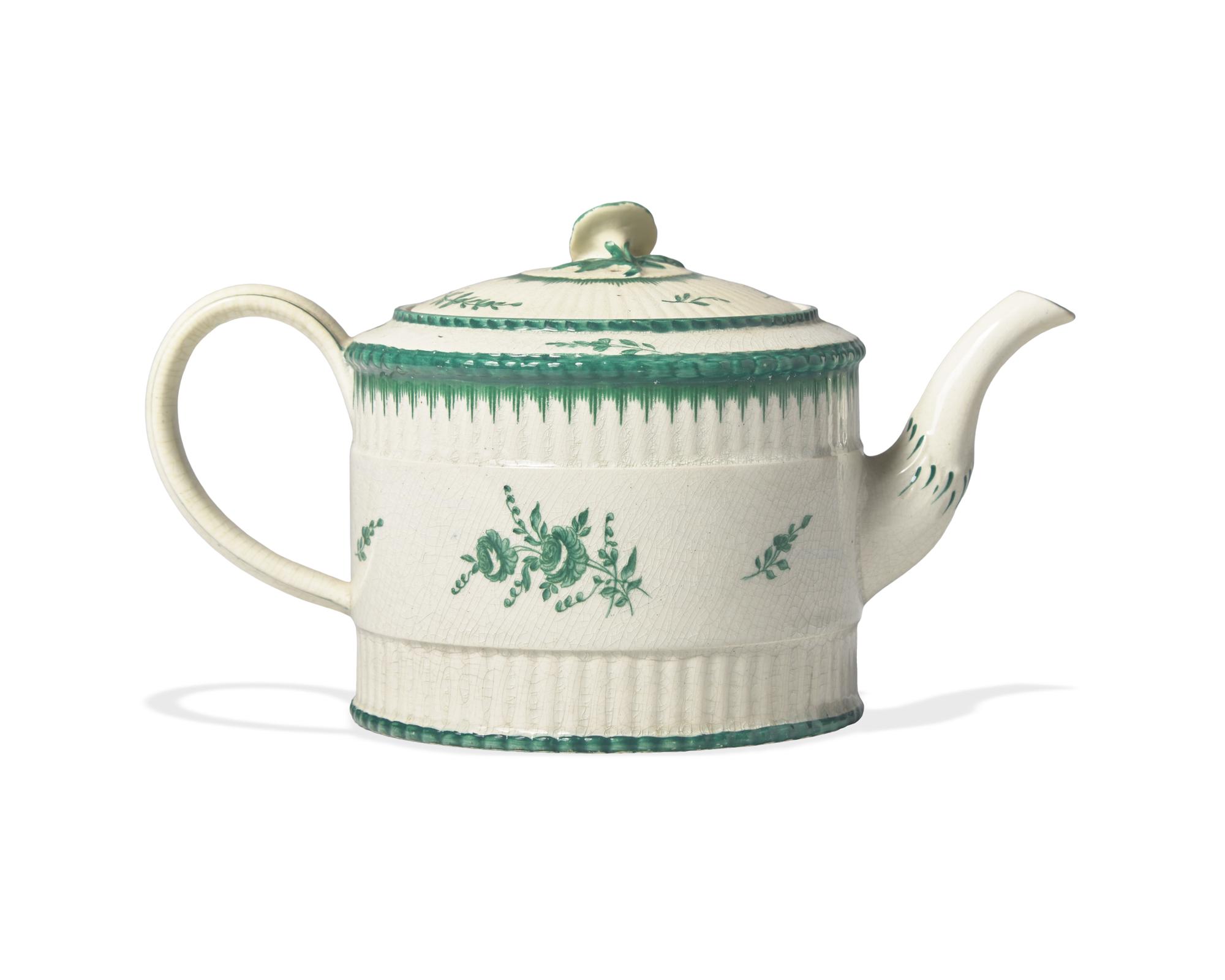 A Wedgwood Creamware Teapot