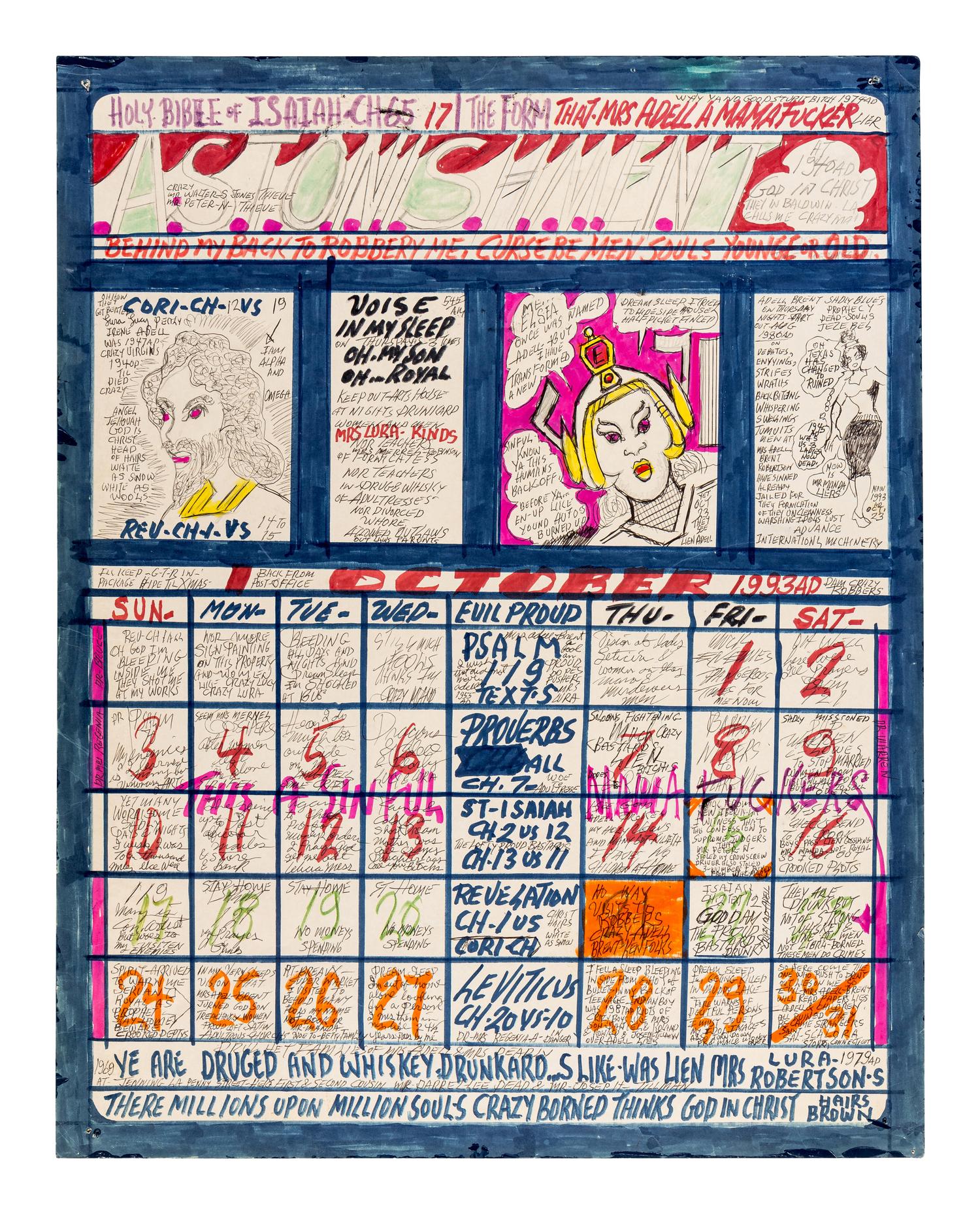 ASTONISHMENT (The Adultress) (a double-sided work)