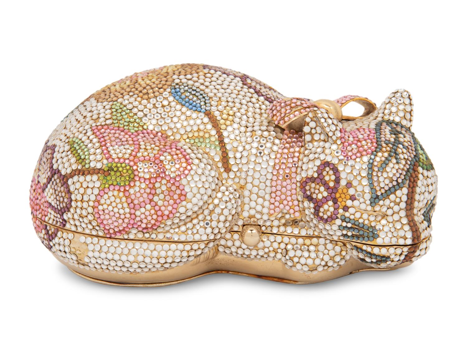 Judith Leiber Cat Minaudière, 1984