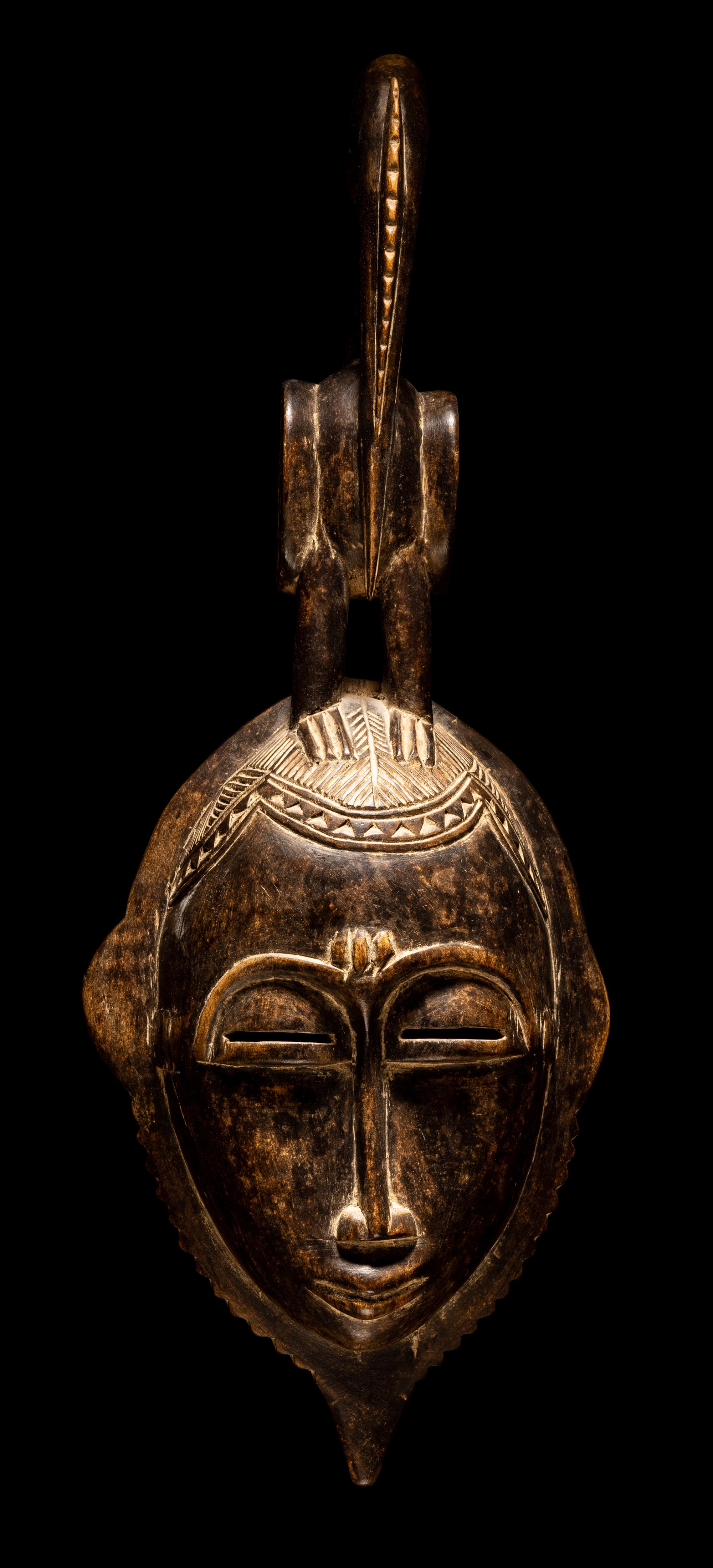 Three Yaure Wood Masks