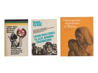 [WOMEN & RACE]. 3 printed materials discussing women and race incl. an issue of Race & Class .