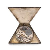 Tempor Watch Co., Silver and Paste Masonic Pocket Watch