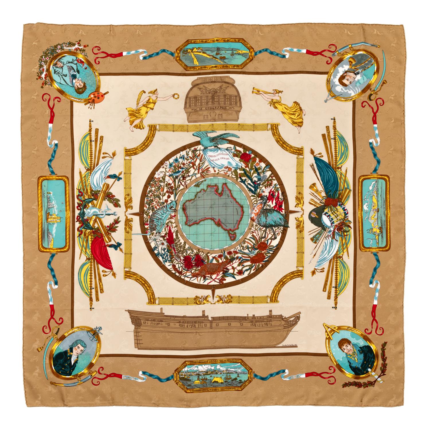 Hermès 90cm Silk Scarf