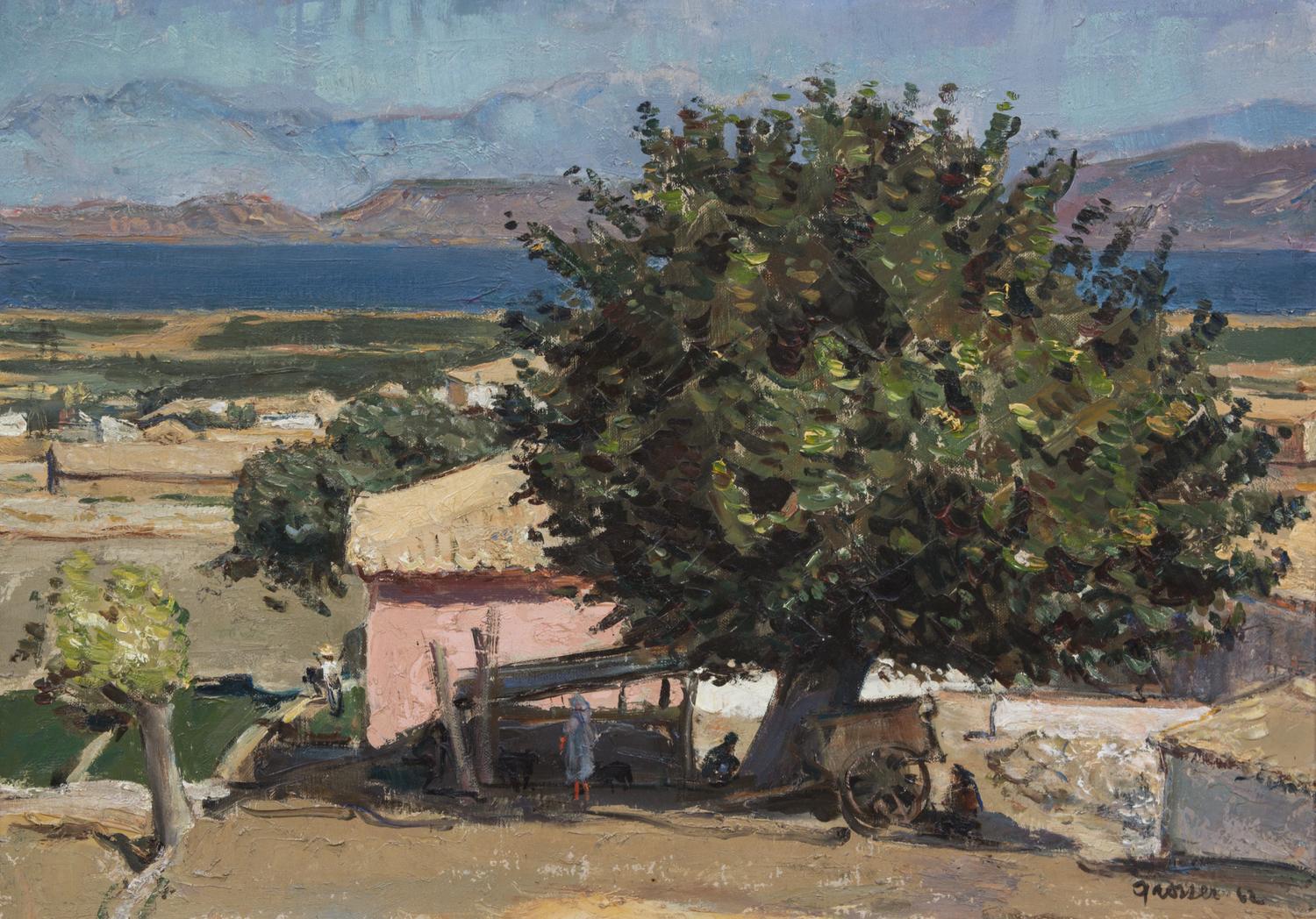 Maurice Grosser, (American, 1903-1986), Mulberry Tree, Corinth, 1962
