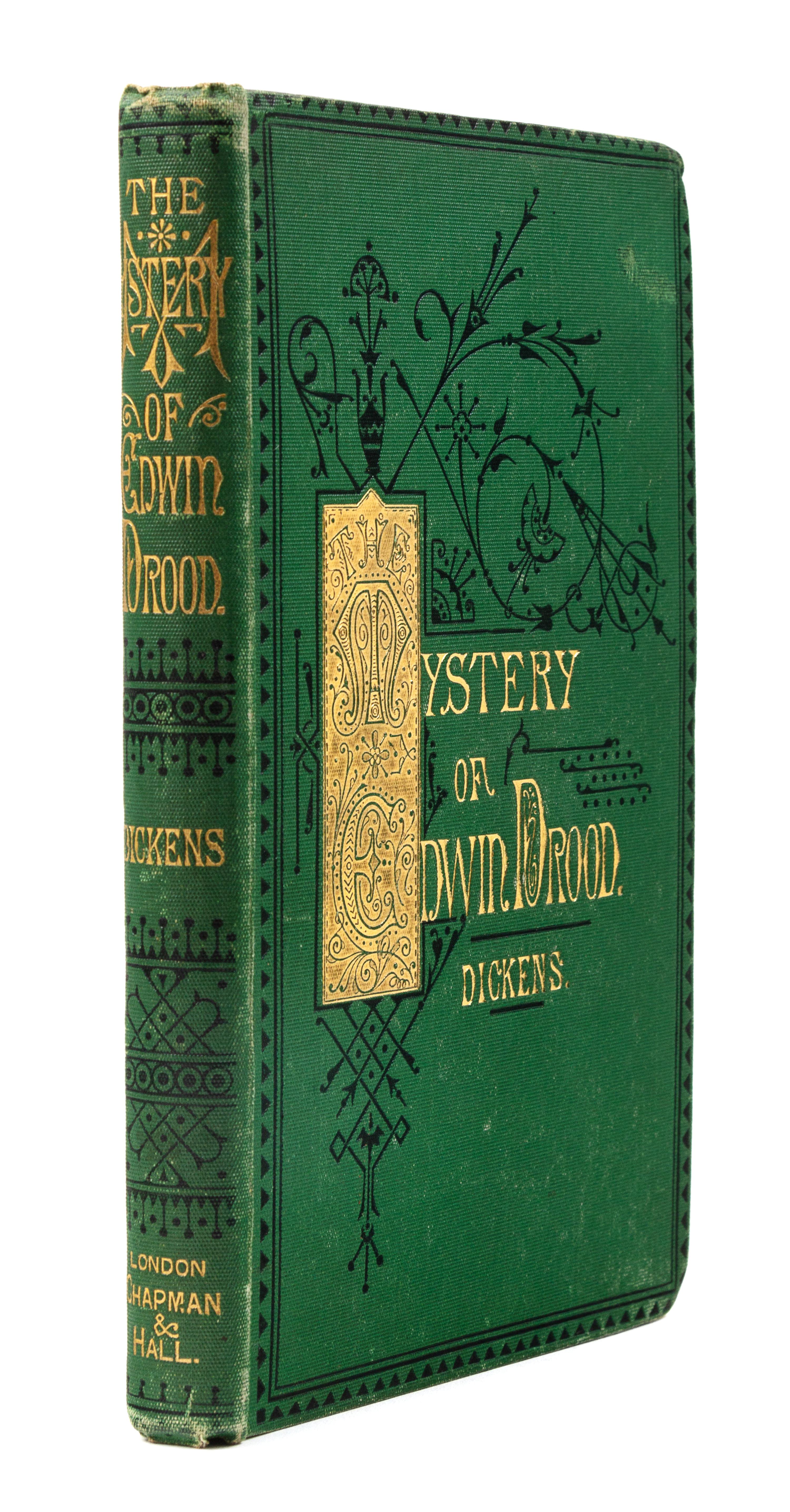 DICKENS, Charles (1812-1870). The Mystery of Edwin Drood. London: Chapman and Hall, 1870.